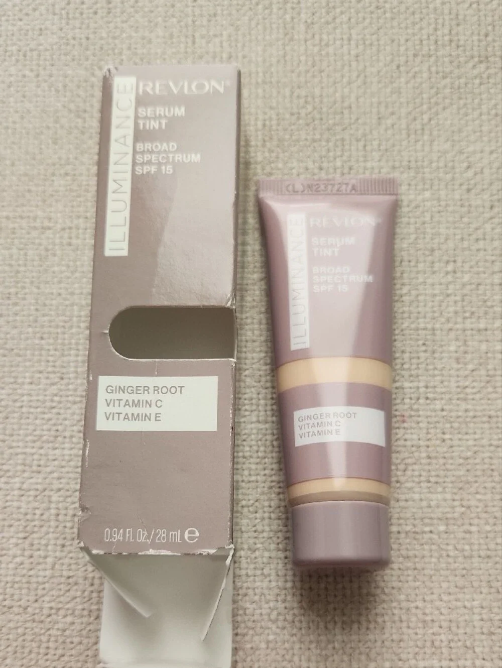 Revlon Illuminance Serum Tint - Ginger Root (Mauve Tube, Beige Shade)